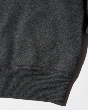 MEIAS / WOOL CASHMERE HOODIE PO T.GRAY