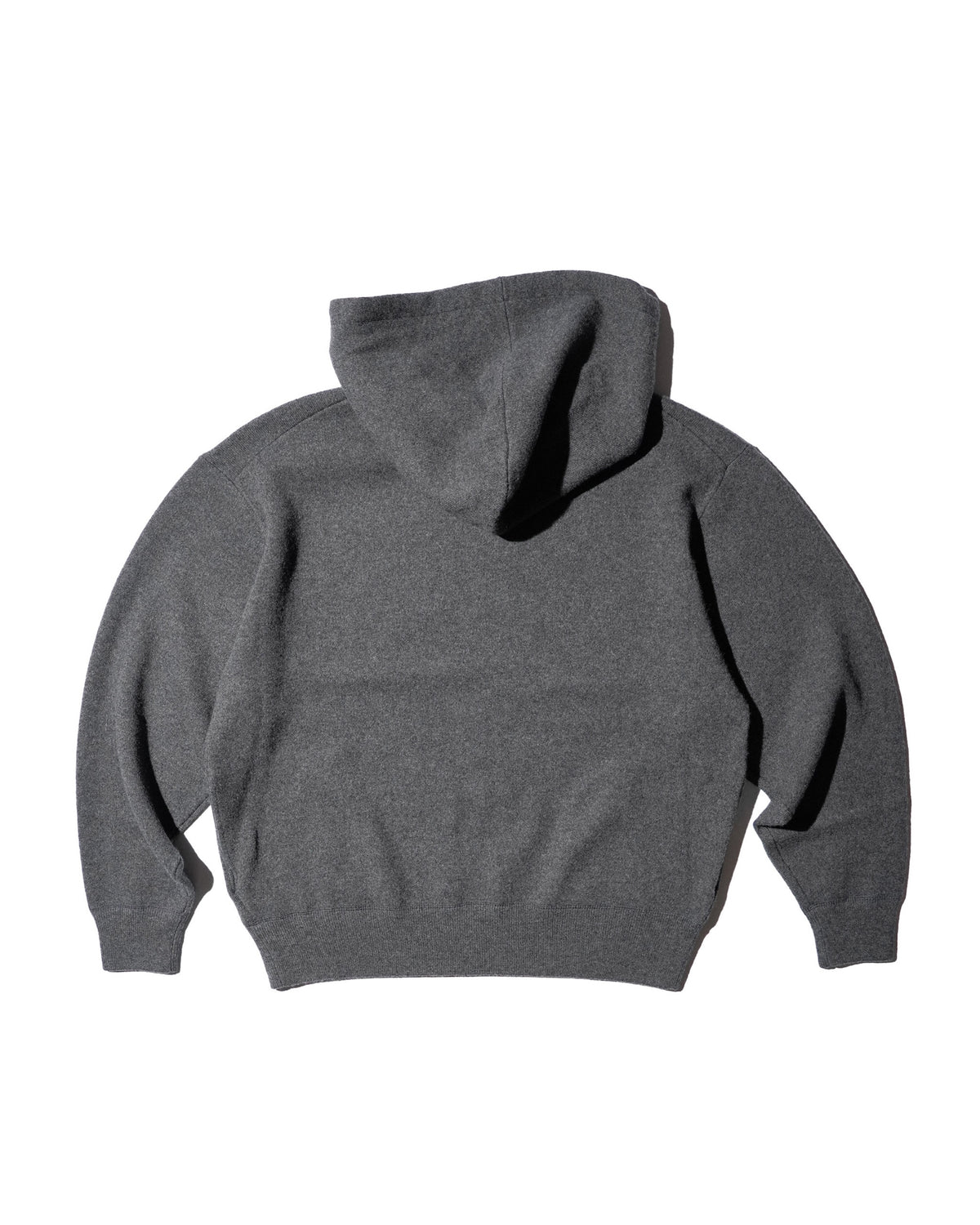 MEIAS / WOOL CASHMERE HOODIE PO T.GRAY