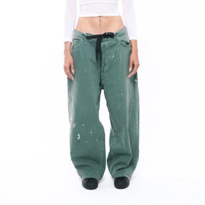 Ghetto Rodeo / FADED GREEN DENIM