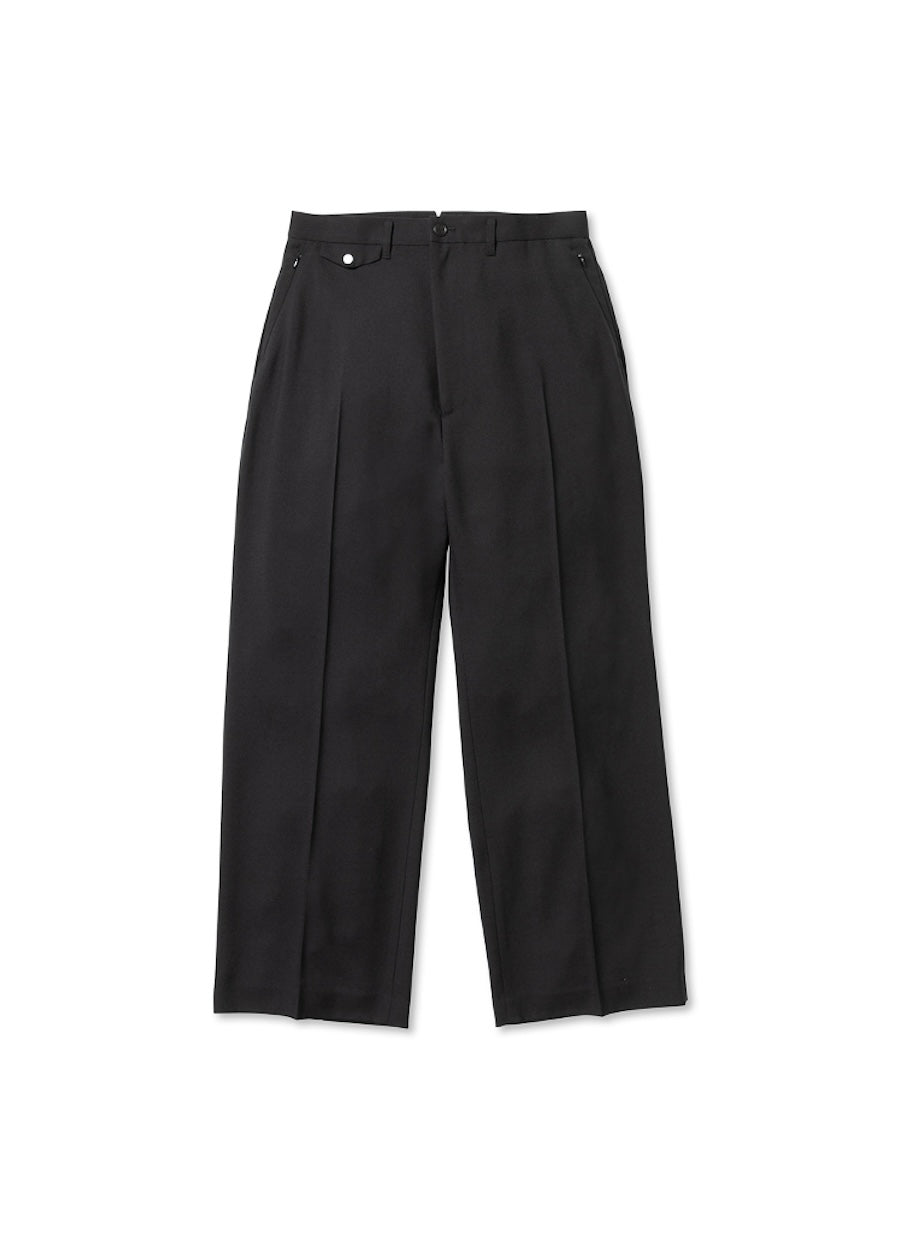 <span style="color: #f50b0b;">Last One</span> ROTOL / SUPER HIGH WAIST SLACKS BLACK