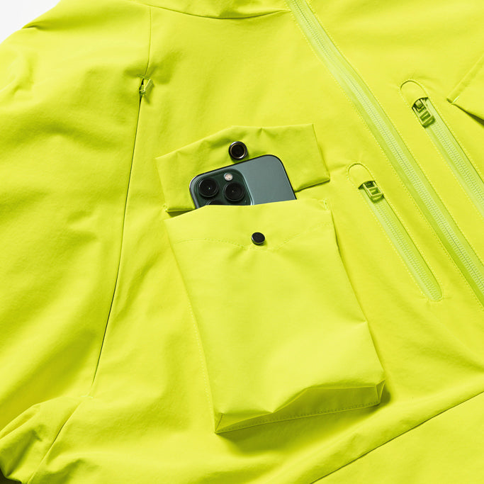 ROTOL / VENTILATION SHELL PARKA LIME