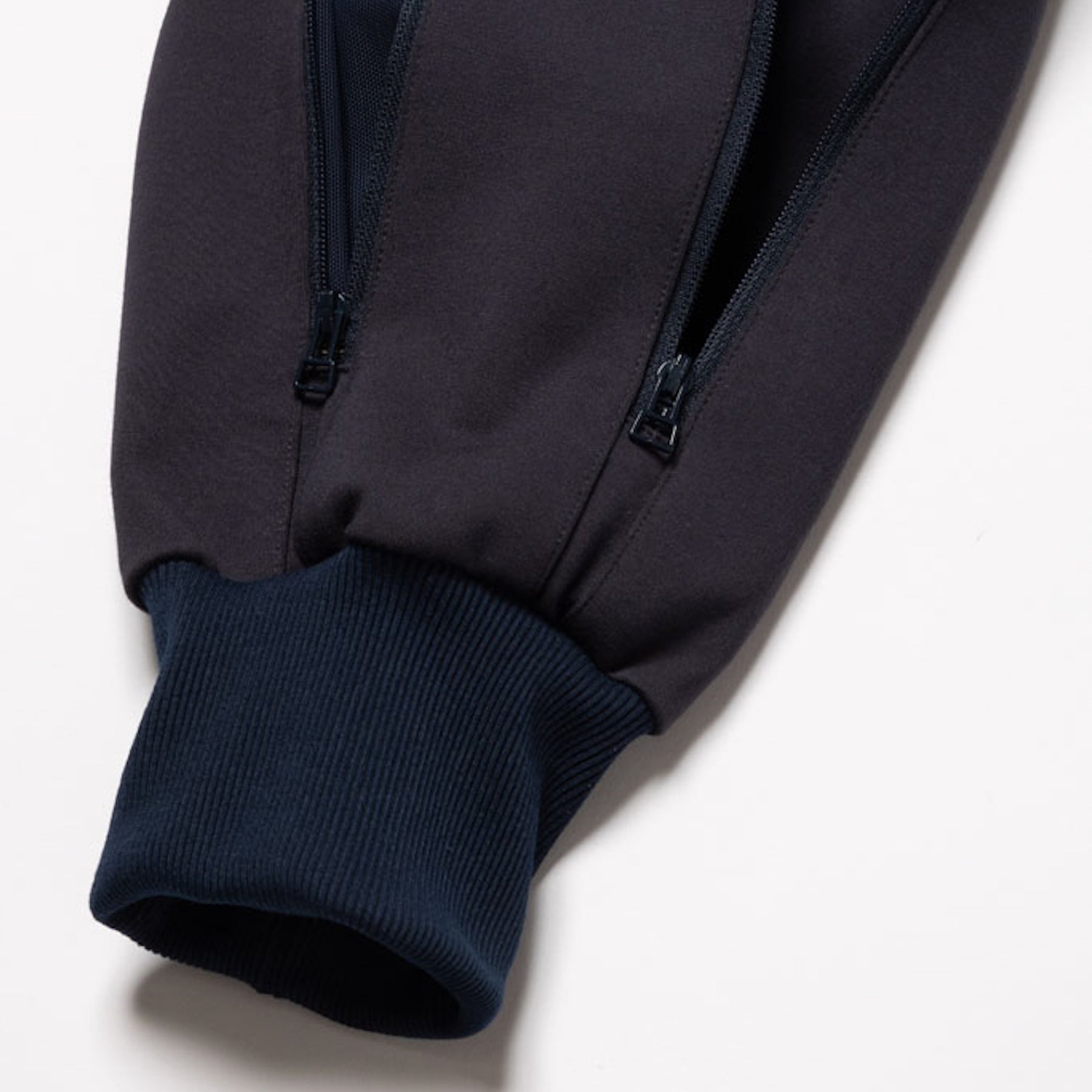 ROTOL / DOUBLE ZIP TRACK JACKET NAVY