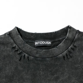 【CCTB Exclusive】INTODUSK / SCARY LOGO SS T WASHED BLACK