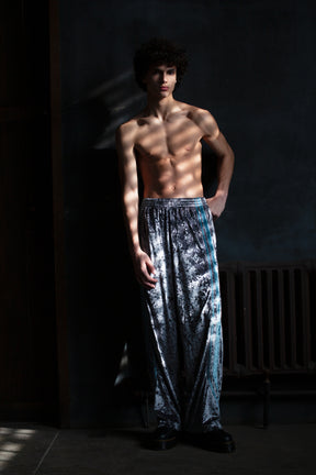 THE MAGUEY / VELOR PANTS SILVER
