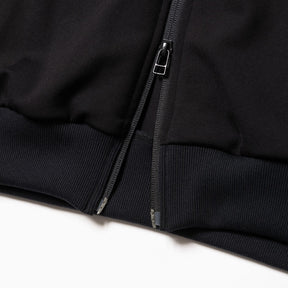 ROTOL / DOUBLE ZIP TRACK JACKET BLACK