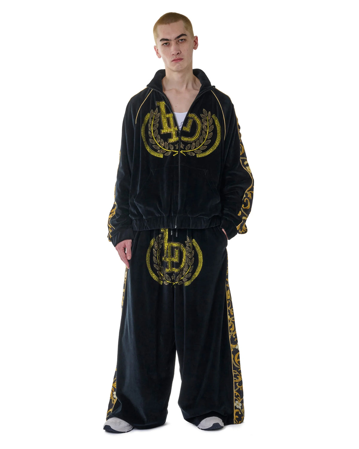 【Pre-Order】LU'U DAN / SUPA-SLEAZE TRACKPANTS BLACK