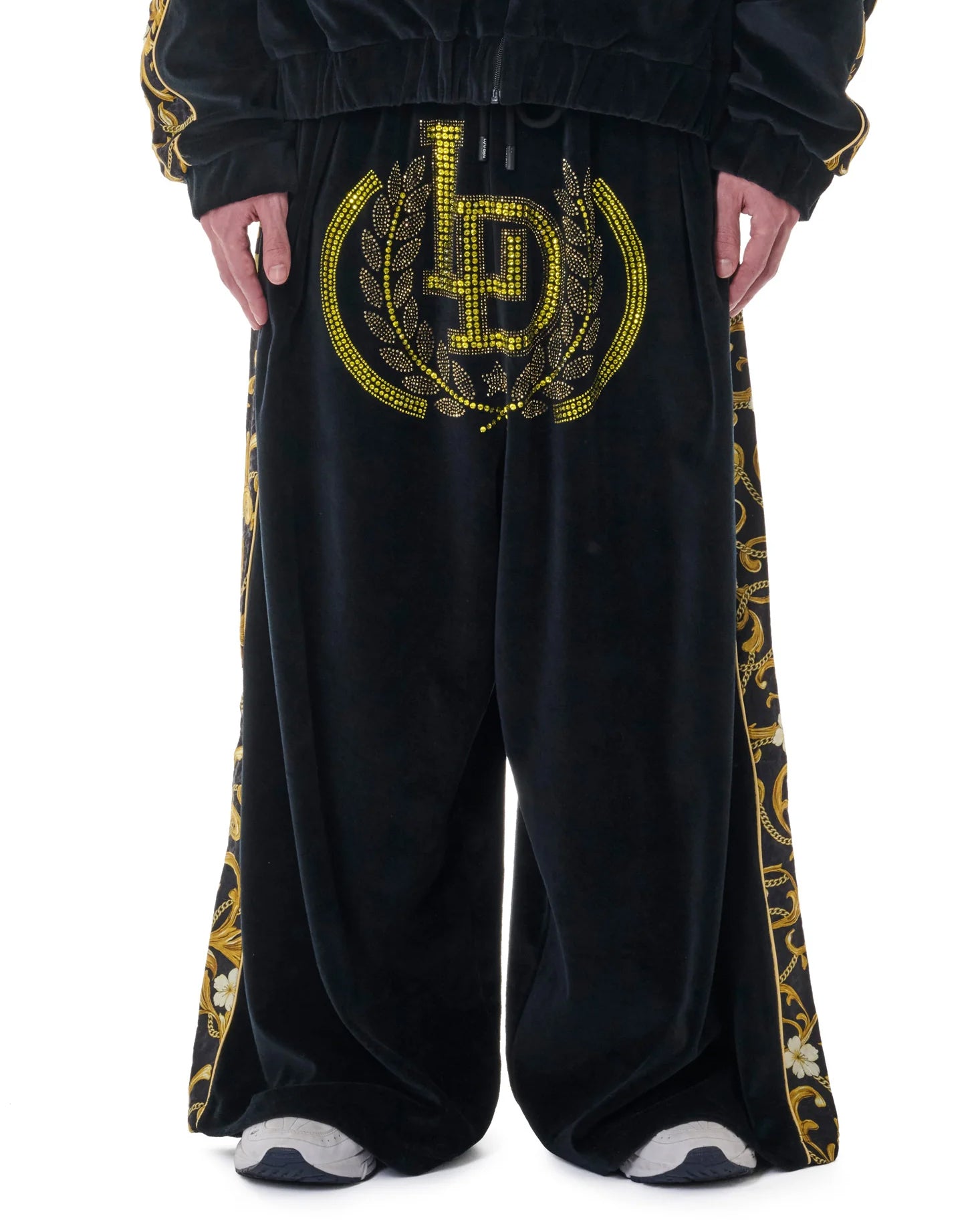 【Pre-Order】LU'U DAN / SUPA-SLEAZE TRACKPANTS BLACK