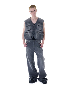 <span style="color: #f50b0b;">Last One</span> 【Pre-Order】LU'U DAN / PHAT PANTS XL OUTCAST GREY