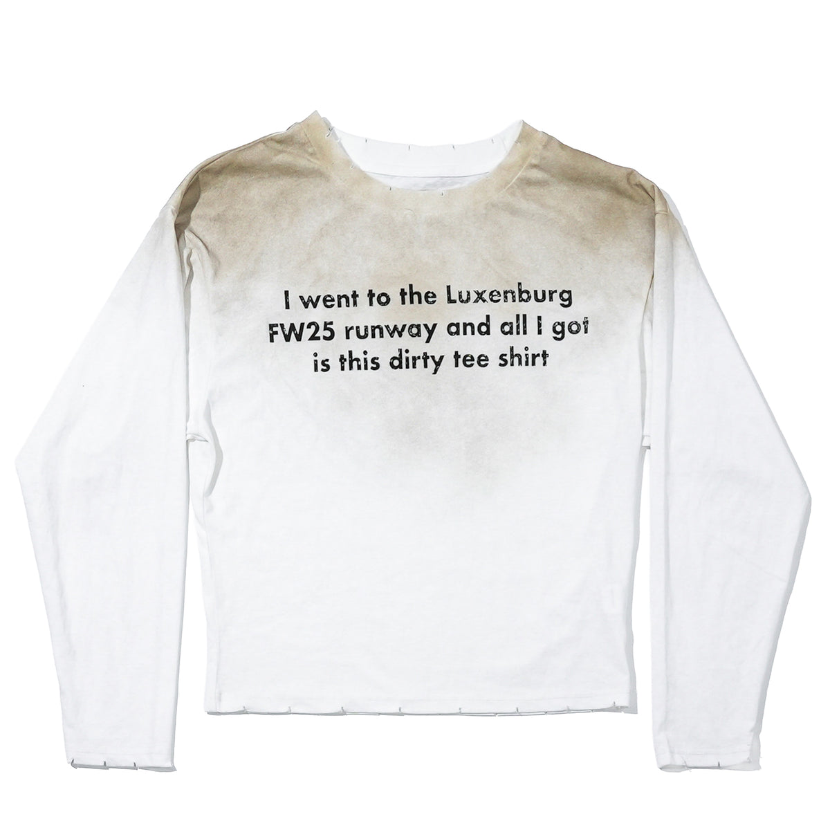 LUXENBURG / LS MUD TEE MUD WHITE