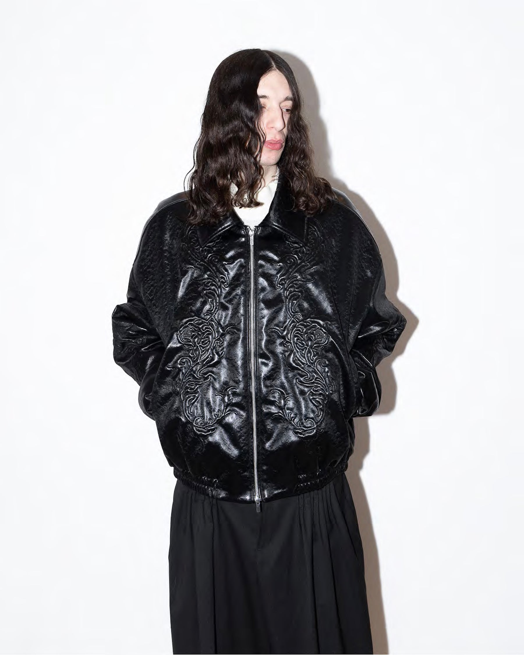 <span style="color: #f50b0b;">Last One</span> 【Pre-Order】1313 SELAH / VALPO ROSE ECO LEATHER JACKET BLACK