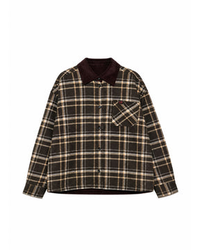 1313 SELAH / LUCIFER CORDUROY REVERSIBLE JACKET BURGUNDY