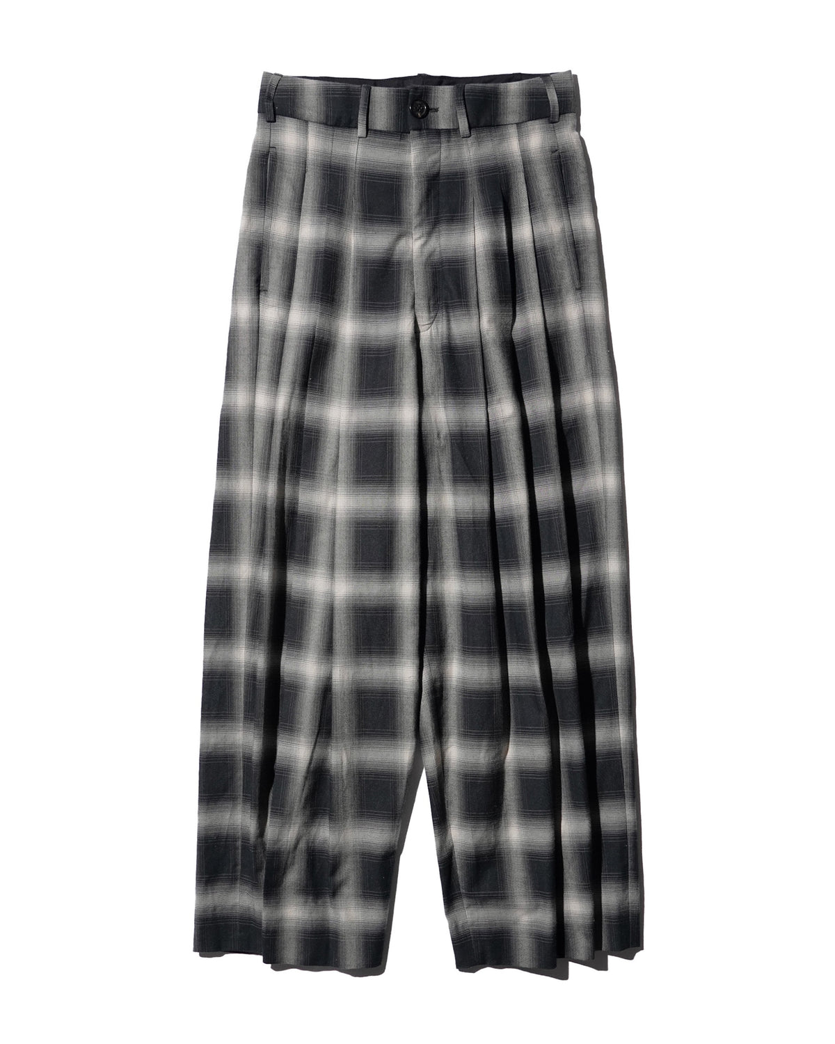 LUU_DAN_TRIPLE_PLEAT_TROUSERS_OMBRE_CHECK_1