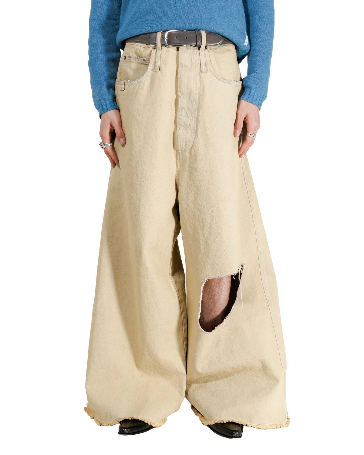 LU'U DAN / DUMPSTER DENIM WHITEWASHED 2