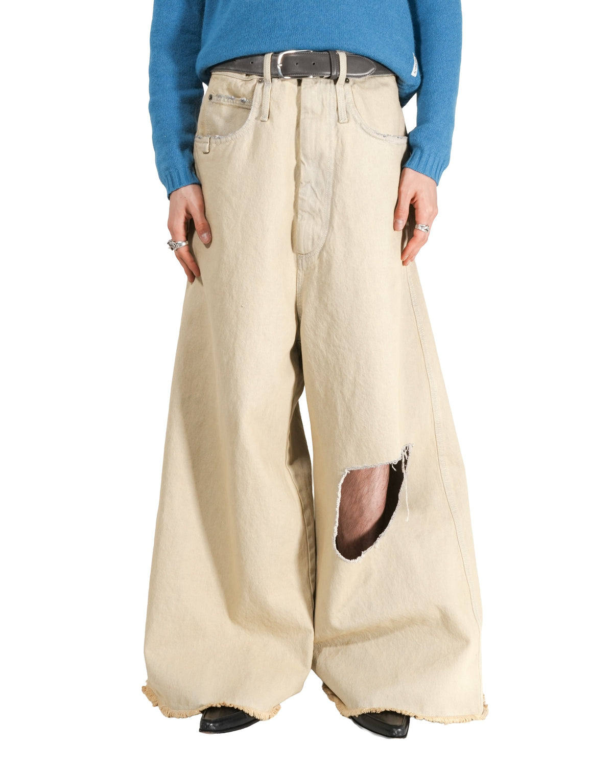 LU'U DAN / DUMPSTER DENIM WHITEWASHED 2