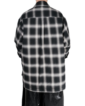 LU'U DAN / FAT BOY FLANNEL OMBRE CHECK