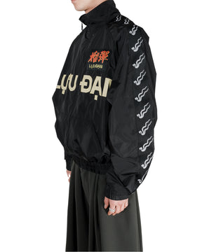 <span style="color: #f50b0b;">Last One</span> LU'U DAN / WINDBREAKER L-D BLACK OFF-YOLK