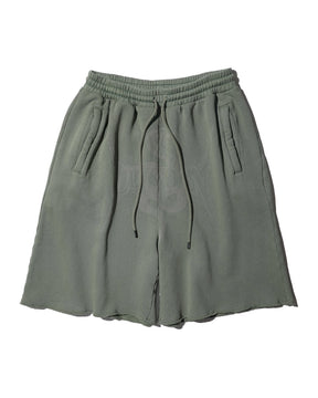 LU'U DAN / ZOKU SHORTS WASHED OUT MILITARY_1