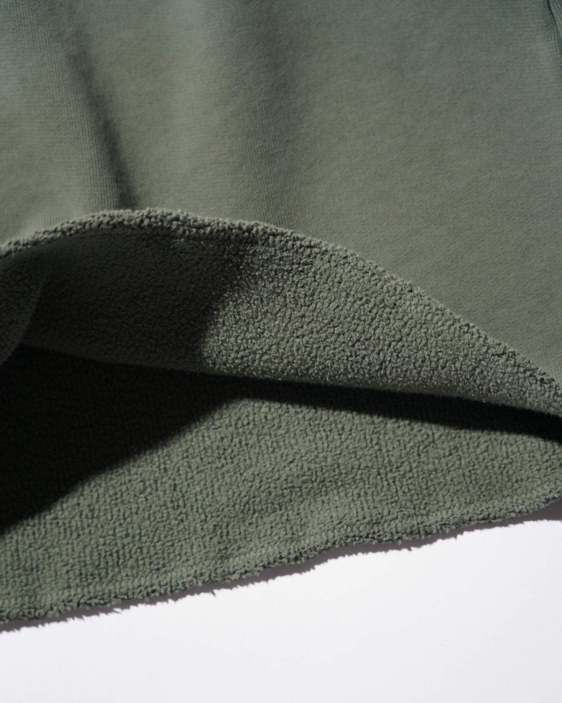 LU'U DAN / ZOKU SHORTS WASHED OUT MILITARY_7