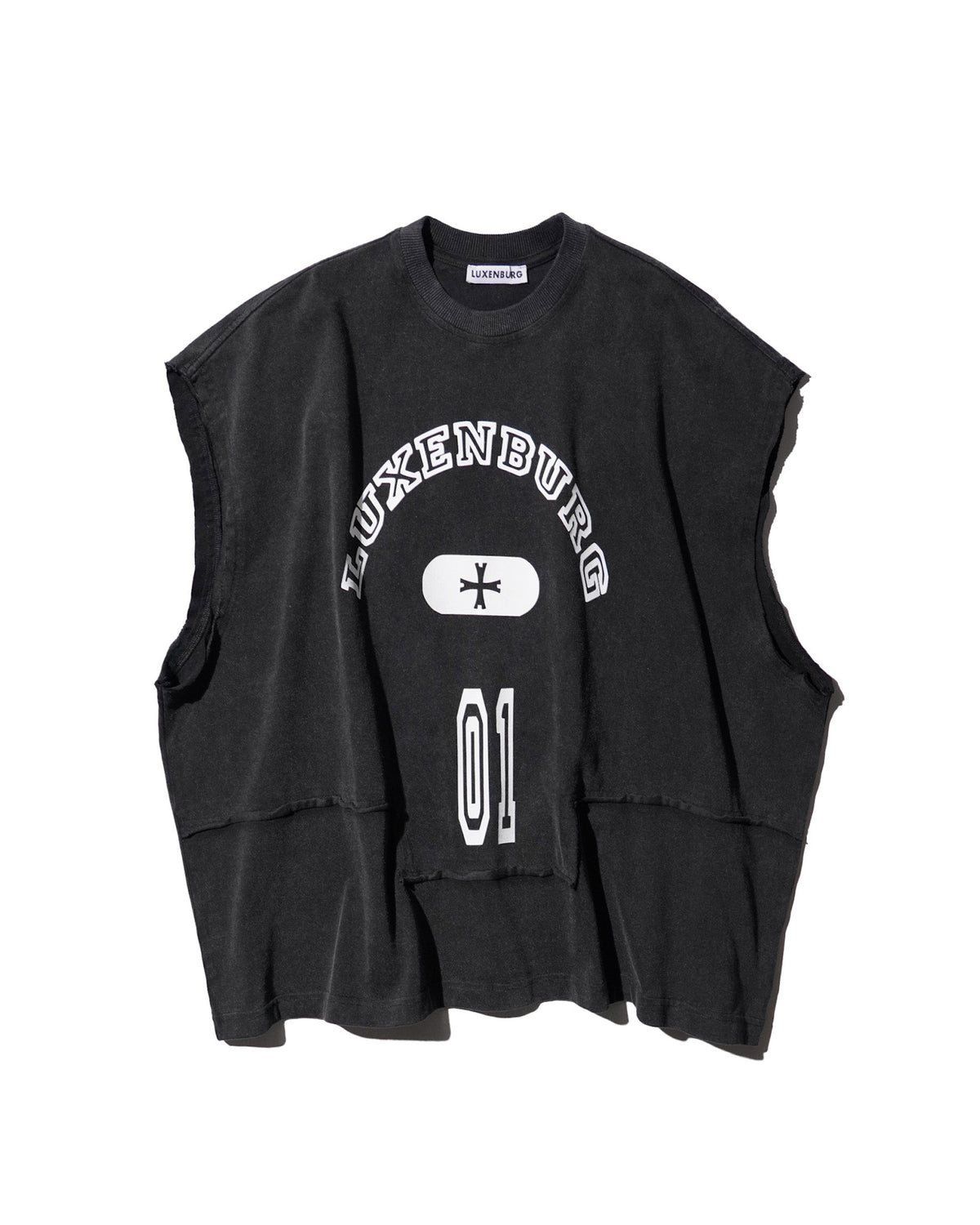 LUXENBURG SHREDDED CASTLE TANK CHARCOAL_2