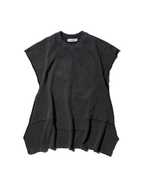 LUXENBURG SHREDDED CASTLE TANK CHARCOAL_1
