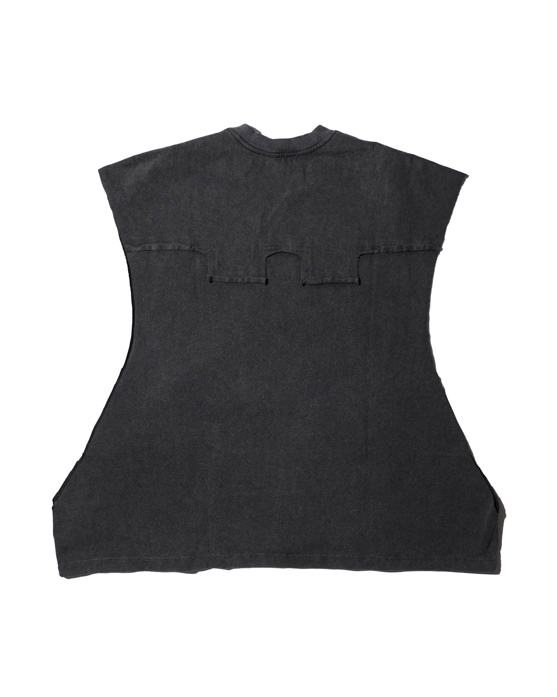 LUXENBURG SHREDDED CASTLE TANK CHARCOAL_4