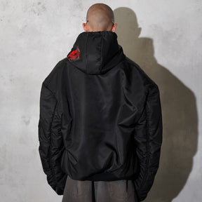 <span style="color: #f50b0b;">Last One</span> 
LU'U DAN / PATCH BOMBER BLACK