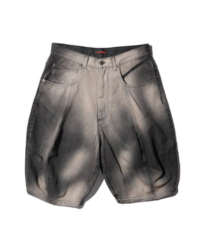 LU'U DAN / PUFFA SHORTS DEEP STAIN_1