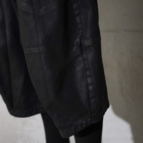 <span style="color: #f50b0b;">Last One</span> 
LU'U DAN / PUFFA SHORTS COATED BLACK