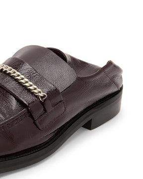 Martine Rose / FOLD BACK SQUARE TOE RED OXBLOOD