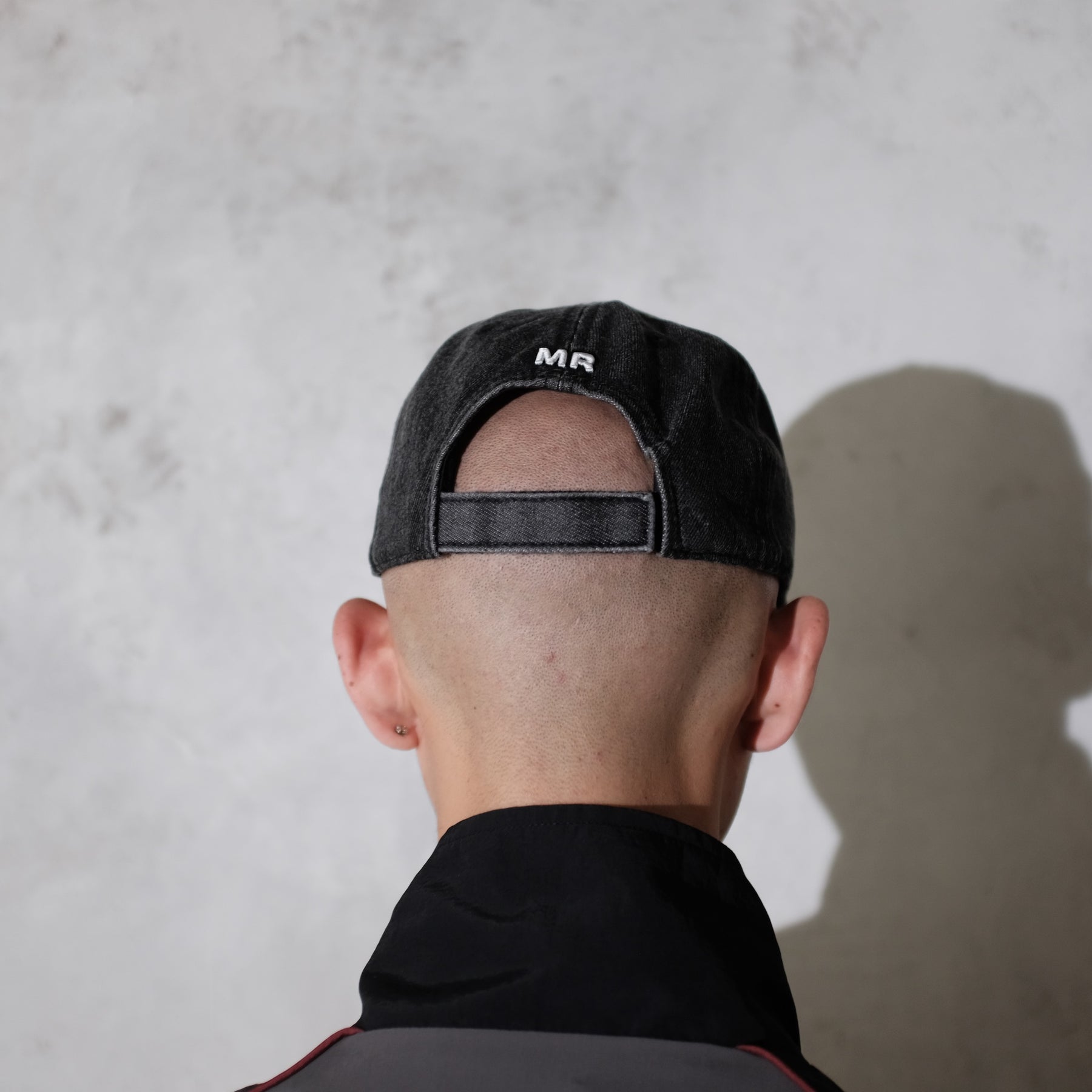 Martine Rose / SIGNATURE CAP BLACK WASHED BLACK