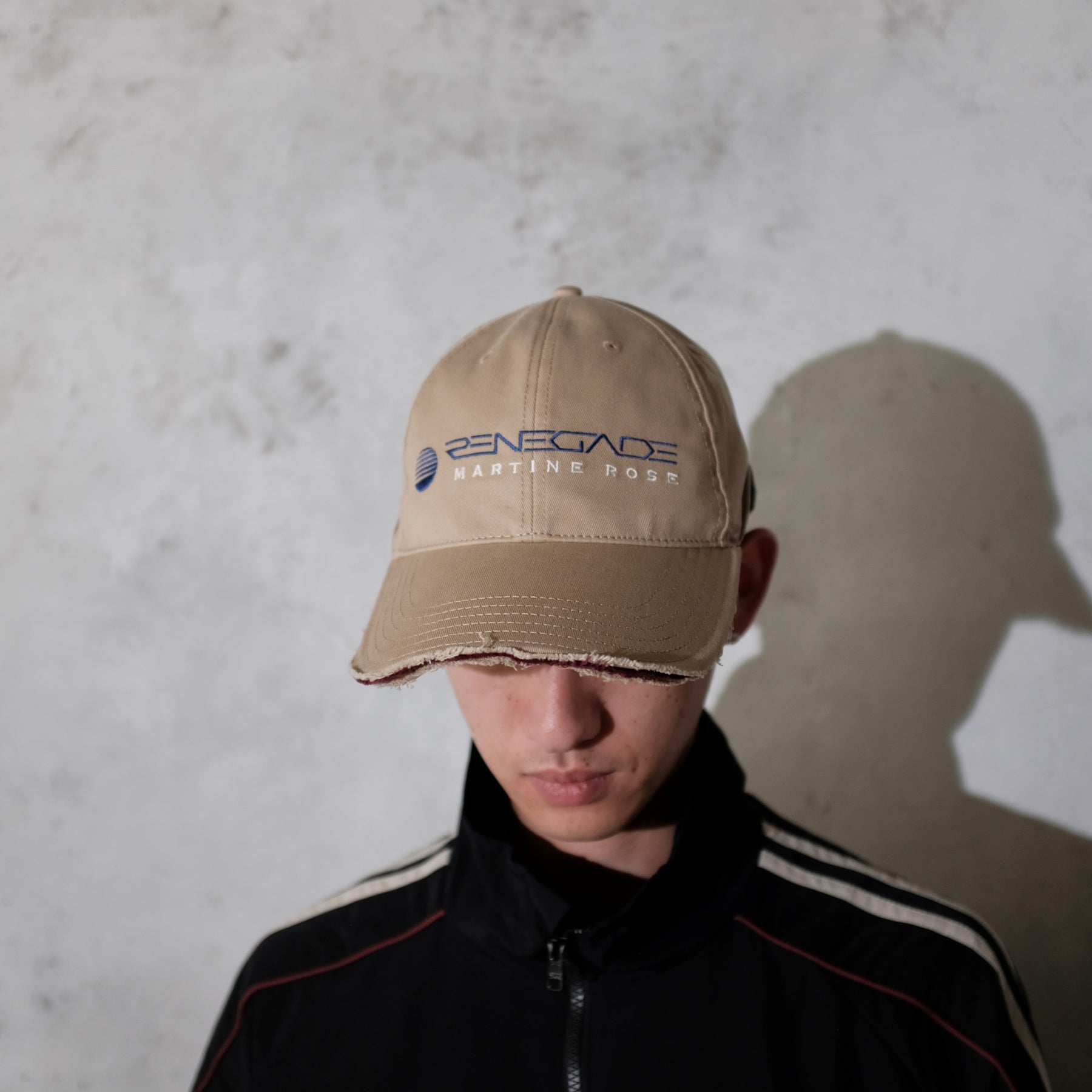 Martine Rose / ROLL BACK CAP BEIGE STONE
