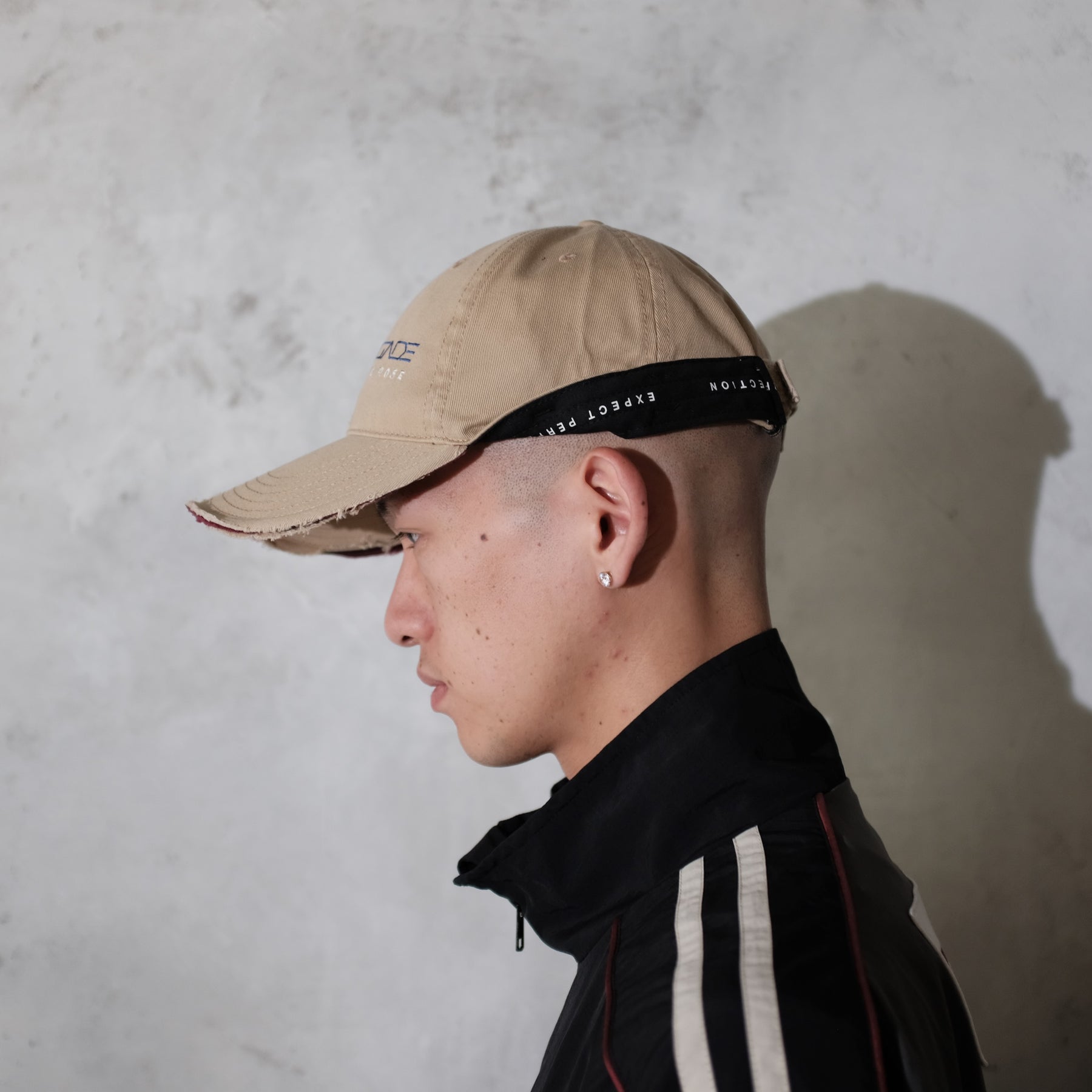 Martine Rose / ROLL BACK CAP BEIGE STONE