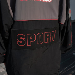 <span style="color: #f50b0b;">Last One</span> Martine Rose / HOCKEY PULLOVER BLACK-GREY