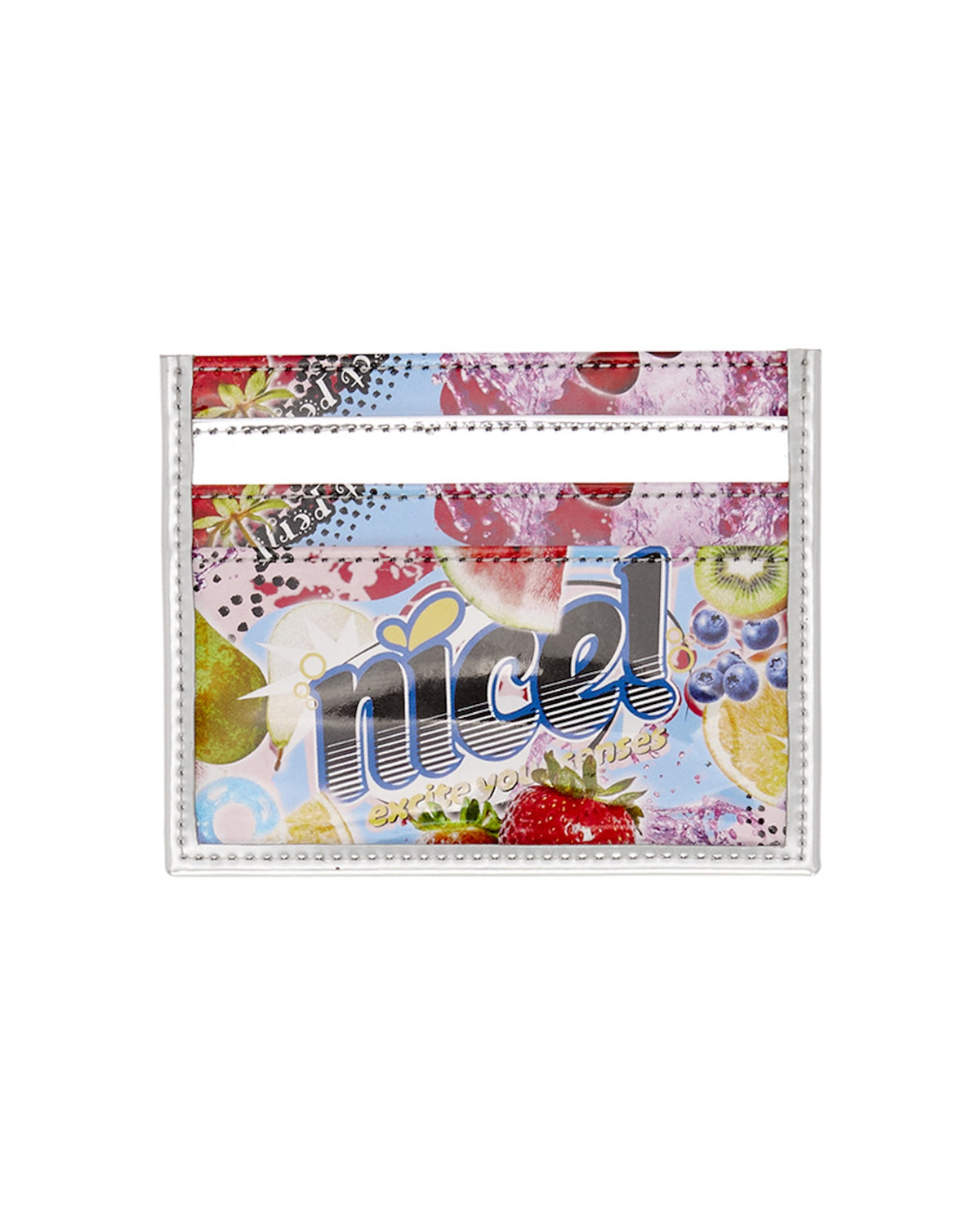 Martine Rose / CARD HOLDER MULTICOLOUR FRUITS