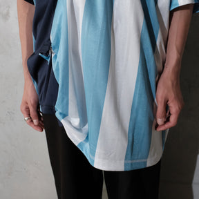 Martine Rose / COLLAGE FOOTBALL TOP BLUE STRIPE