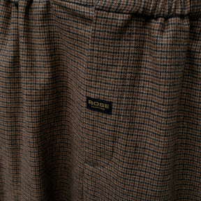 Martine Rose / EXTREME WIDE LEG TAILORED TROUSER BROWN