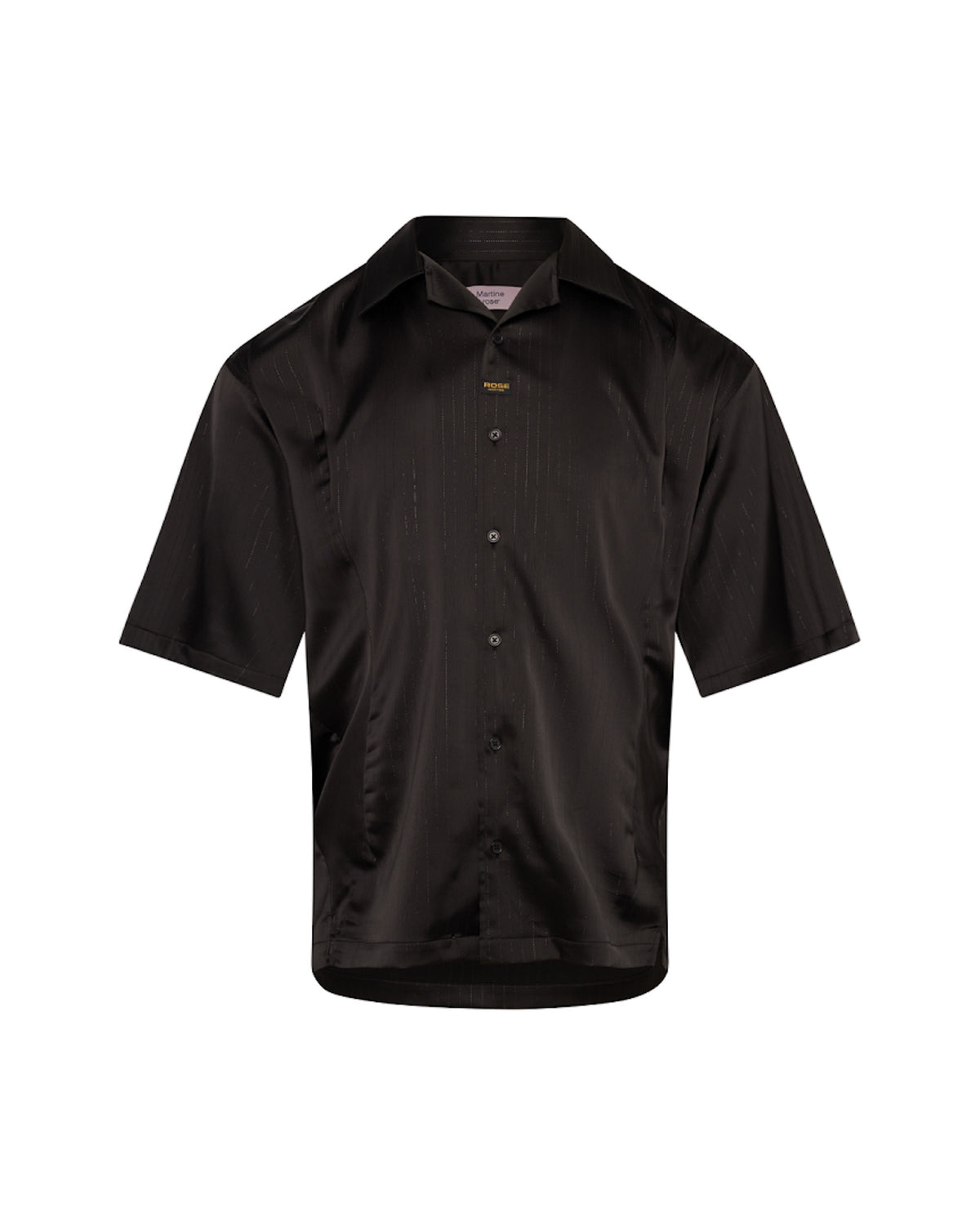 Martine Rose / HALF STRETCH HAWAIIAN BLACK