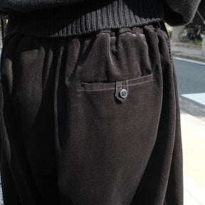 Martine Rose / EXTREME WIDE LEG TAILORED TROUSER BLACK