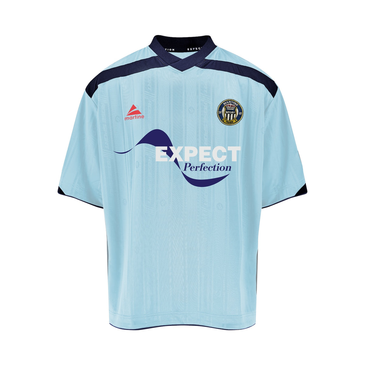 Martine Rose / FOOTBALL TOP BLUE LIGHT