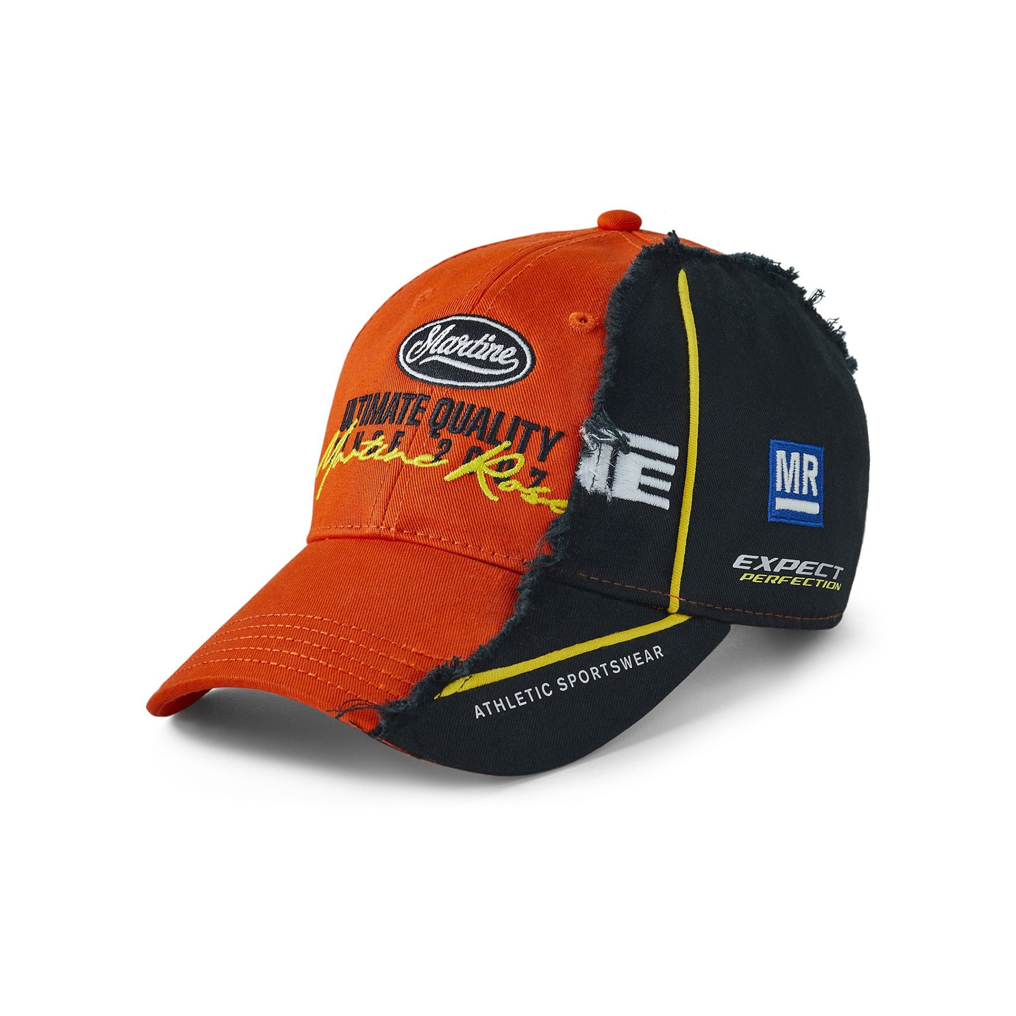 Martine Rose / COLLAGE CAP ORANGE