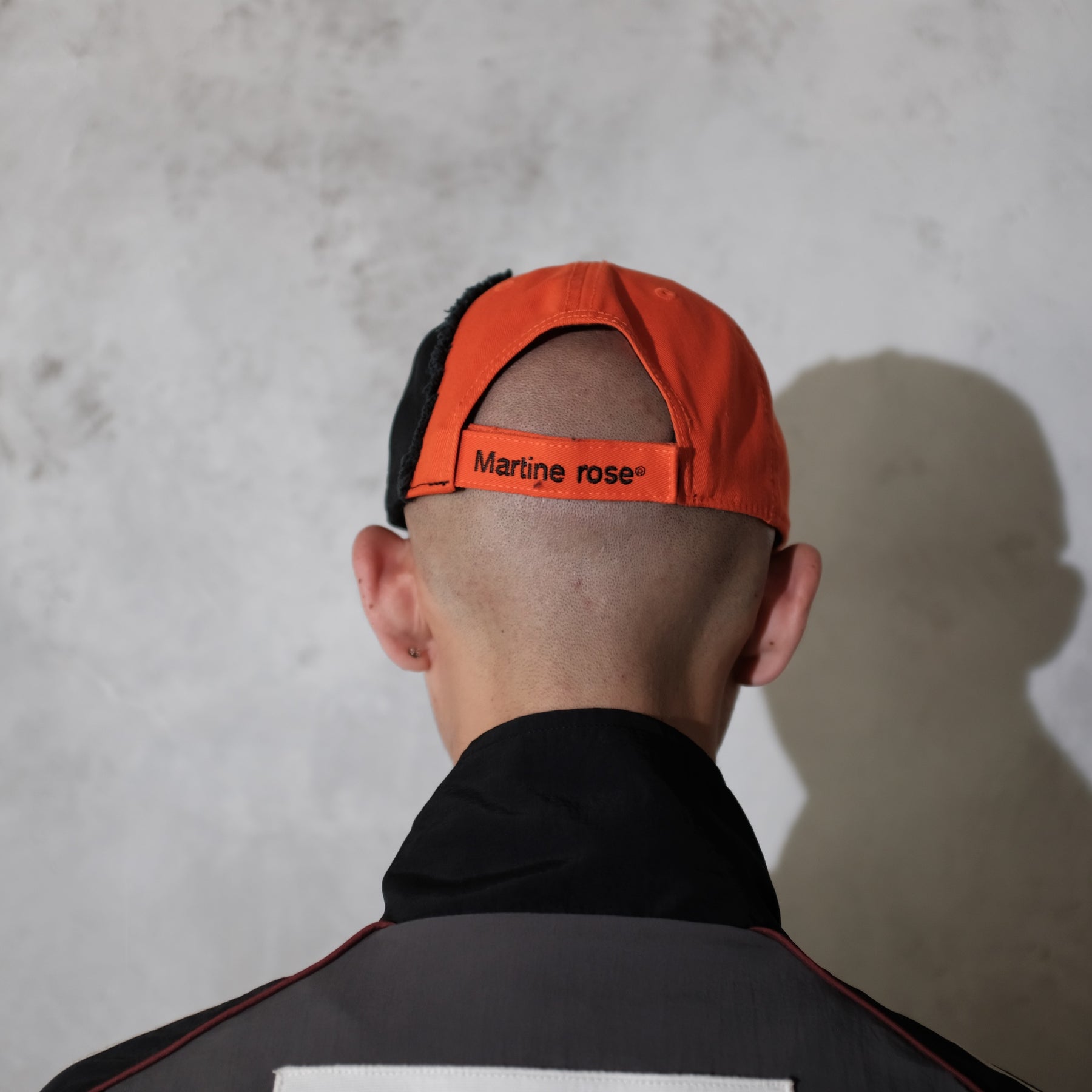 Martine Rose / COLLAGE CAP ORANGE