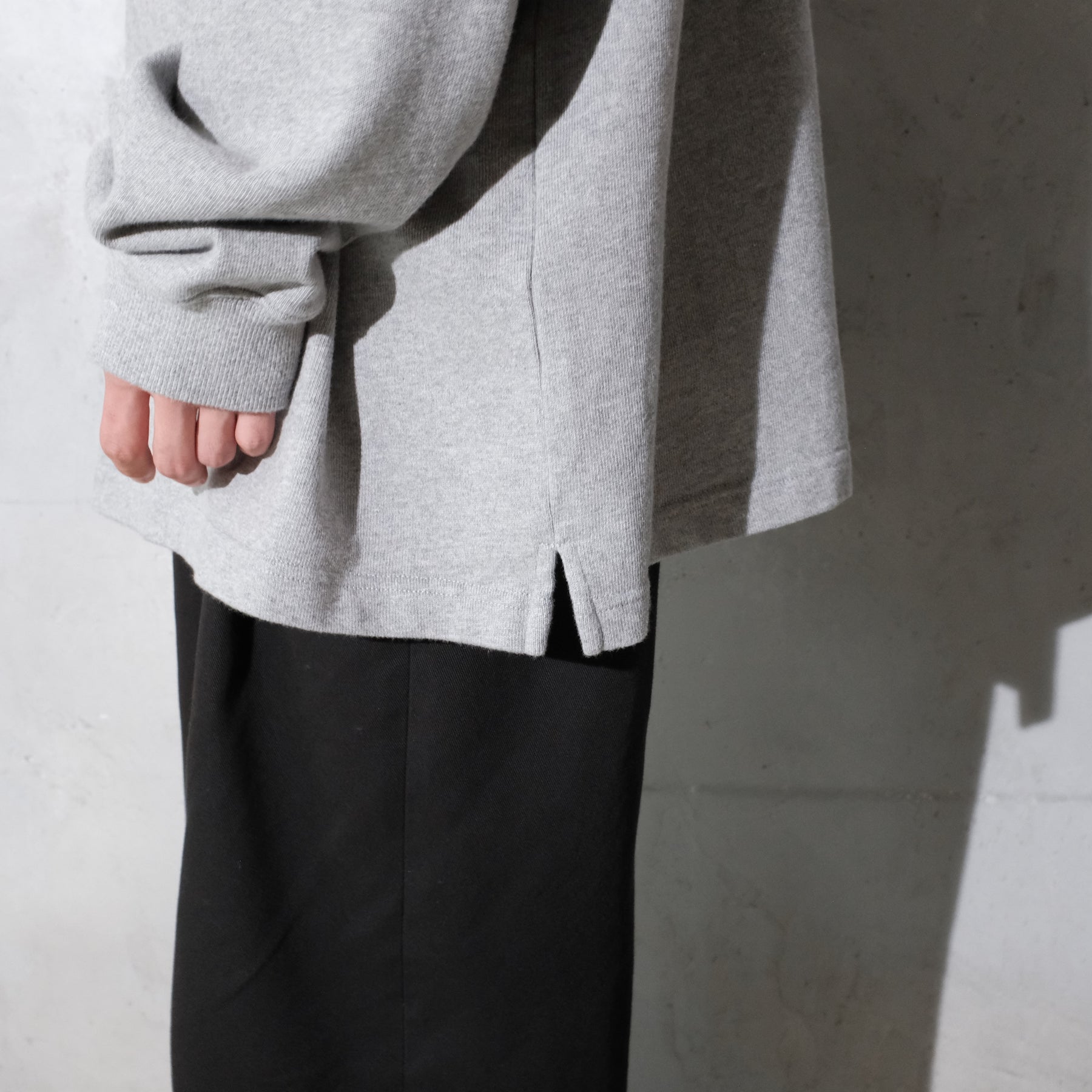 <span style="color: #f50b0b;">Last One</span> Martine Rose / RUGBY POLO GREY MARL