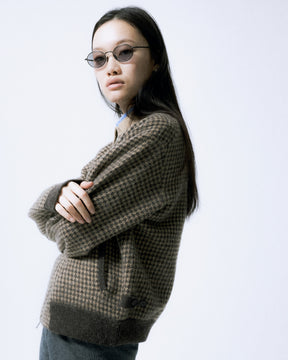 <span style="color: #f50b0b;">Last One</span> MEIAS / WOOL JQ HARRINGTON KNIT JK BROWN