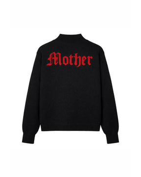 【Pre-Order】1313 SELAH / MOTHER MOCK-NECK SWEATER BLACK