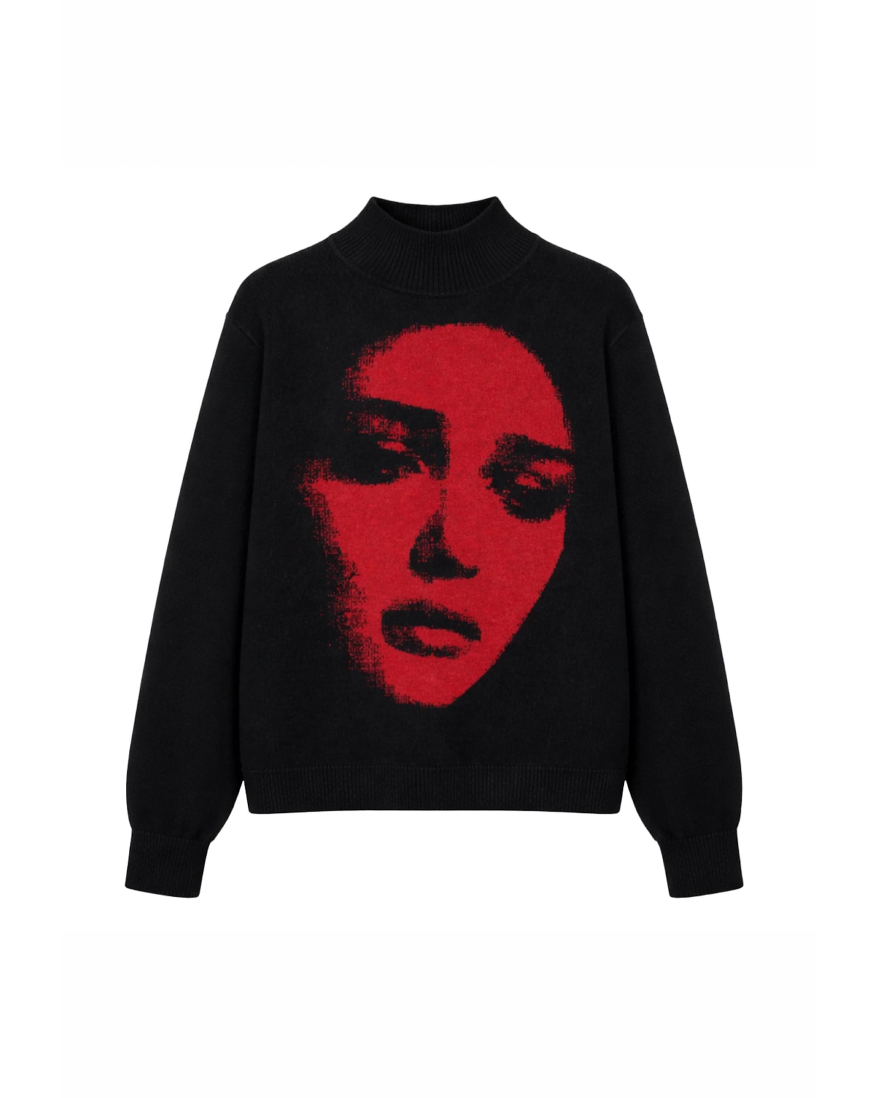 【Pre-Order】1313 SELAH / MOTHER MOCK-NECK SWEATER BLACK