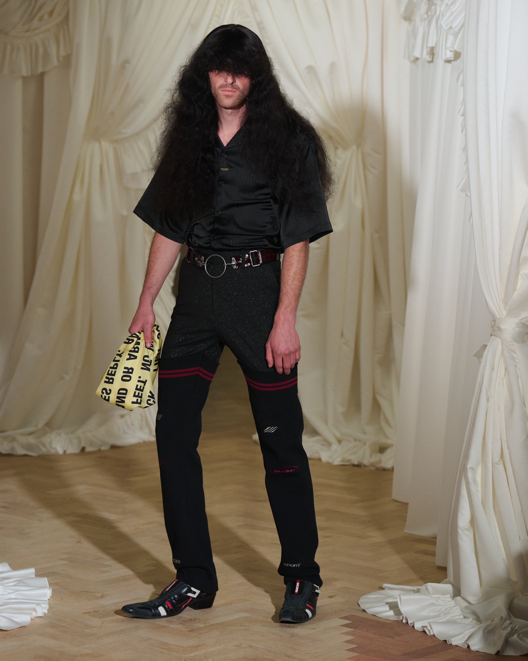 Martine Rose / SPORTY SNOUT MULE BLACK
