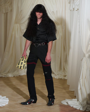 Martine Rose / SPORTY SNOUT MULE BLACK