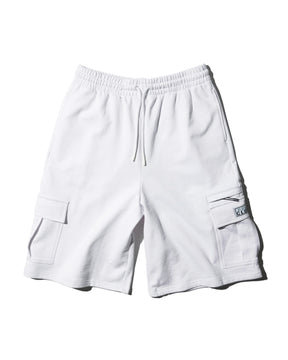 PRO_CLUB_Oversized_French_Terry_Cargo_Short_WHITE_1