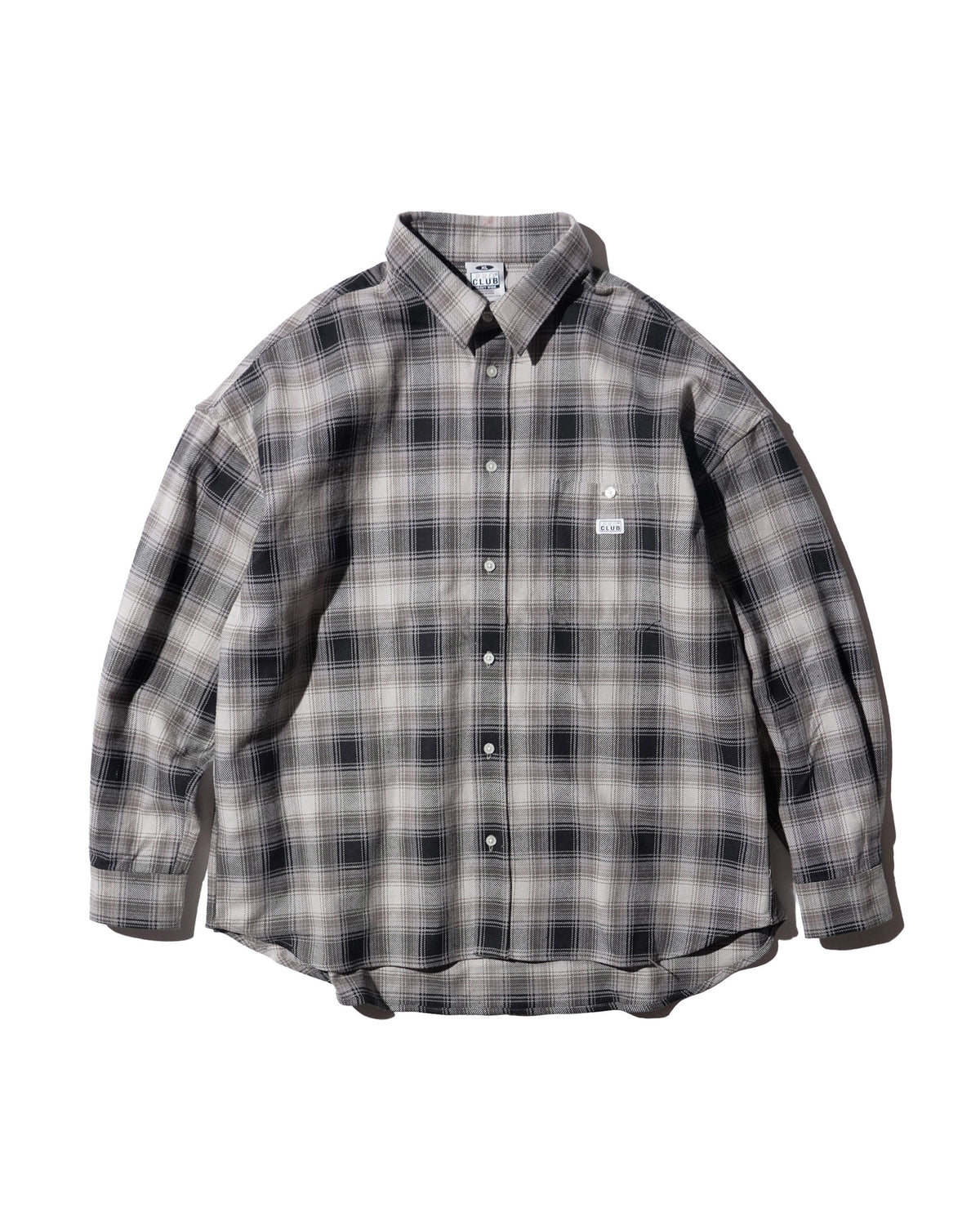 PRO_CLUB_Heavy_Wide_Ombre_Flannel_Shirt_BLACK_1