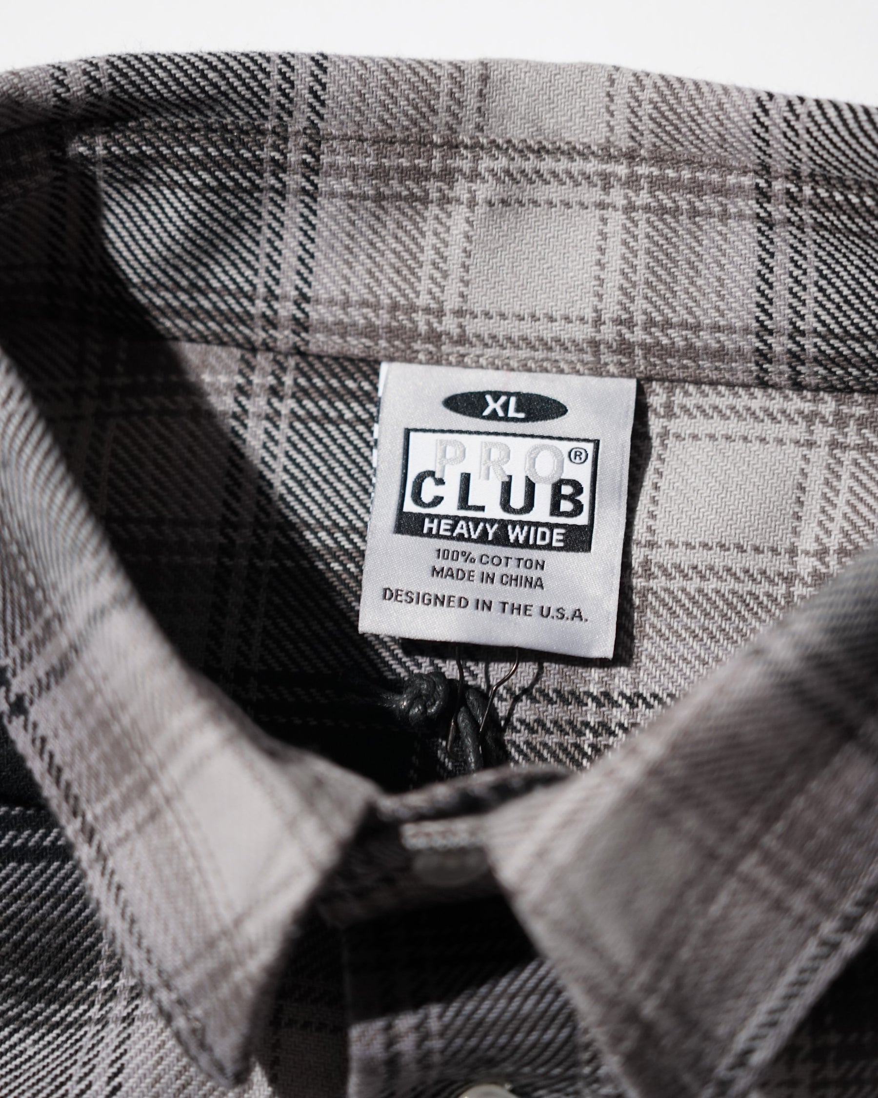 PRO_CLUB_Heavy_Wide_Ombre_Flannel_Shirt_BLACK_9